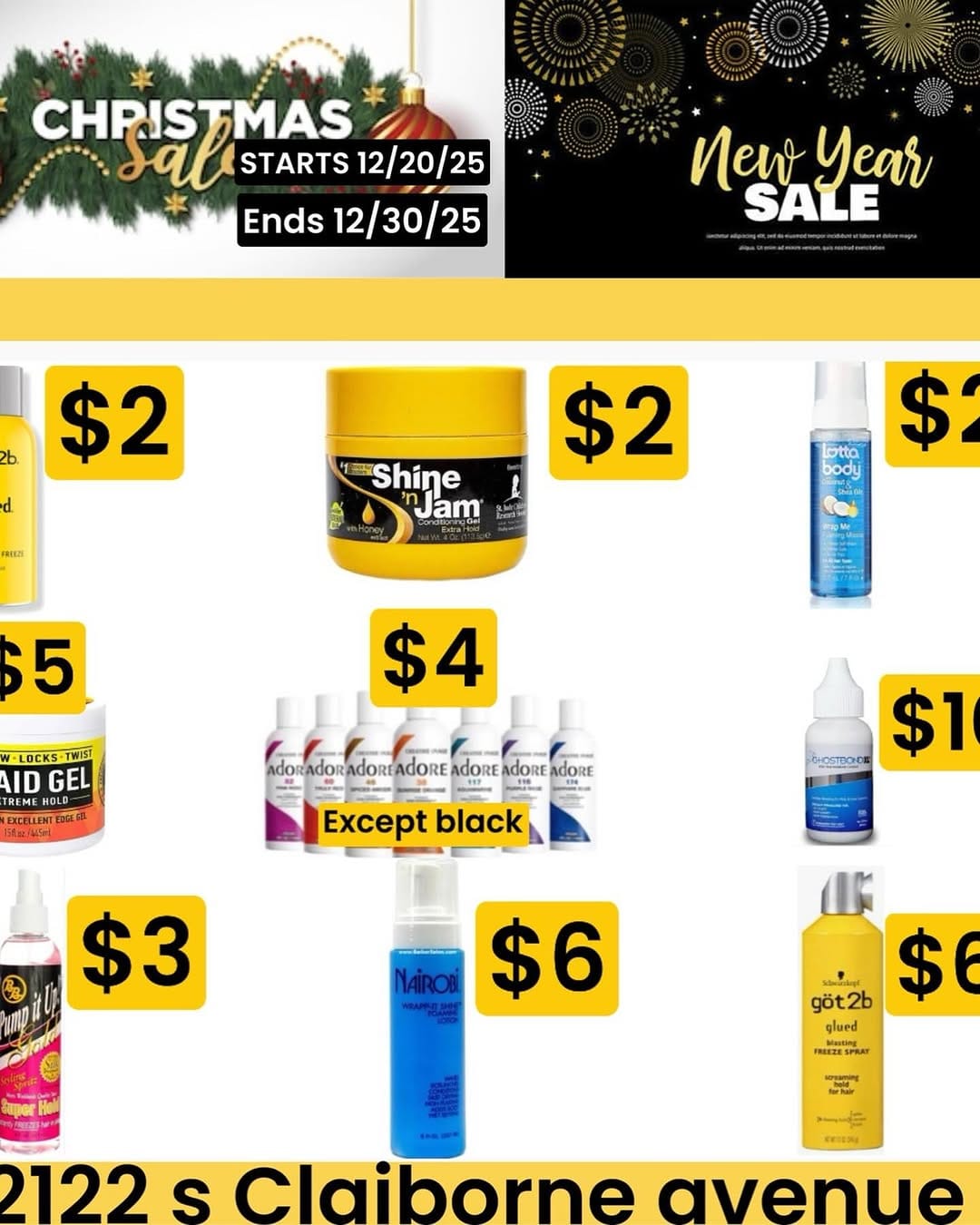 Post 1 by Queens Beauty Supply on Instagram (carousel)