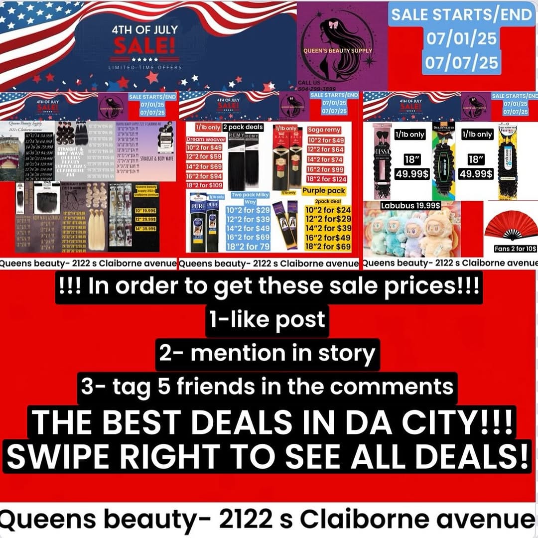 Post 8 by Queens Beauty Supply on Instagram (carousel)