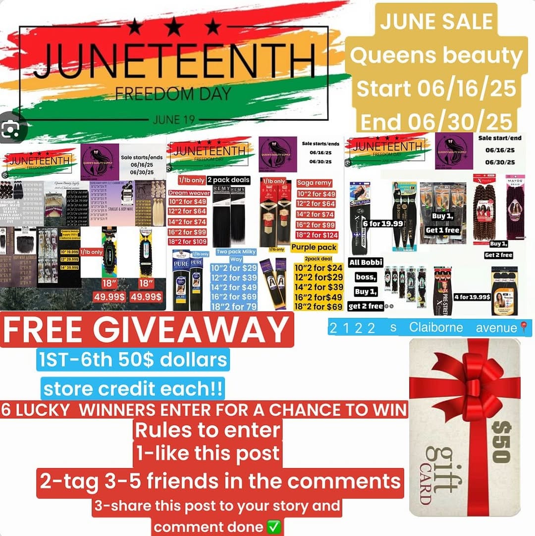 Post 9 by Queens Beauty Supply on Instagram (carousel)