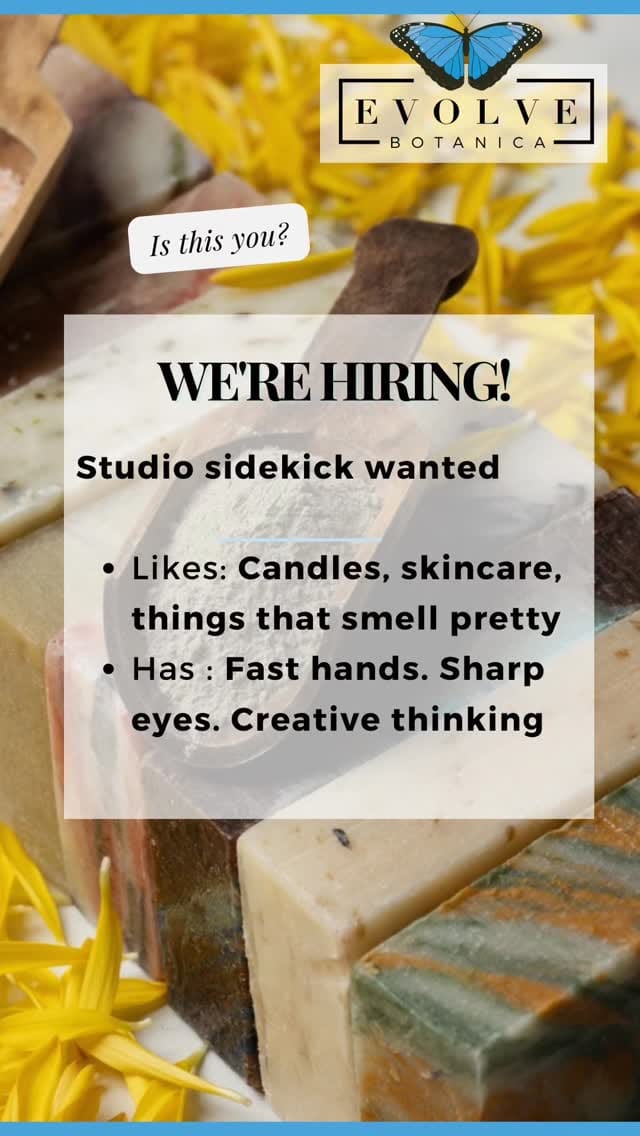 Post 1 by Evolve Botanica | Artisan Skincare & Candles on Instagram (video)