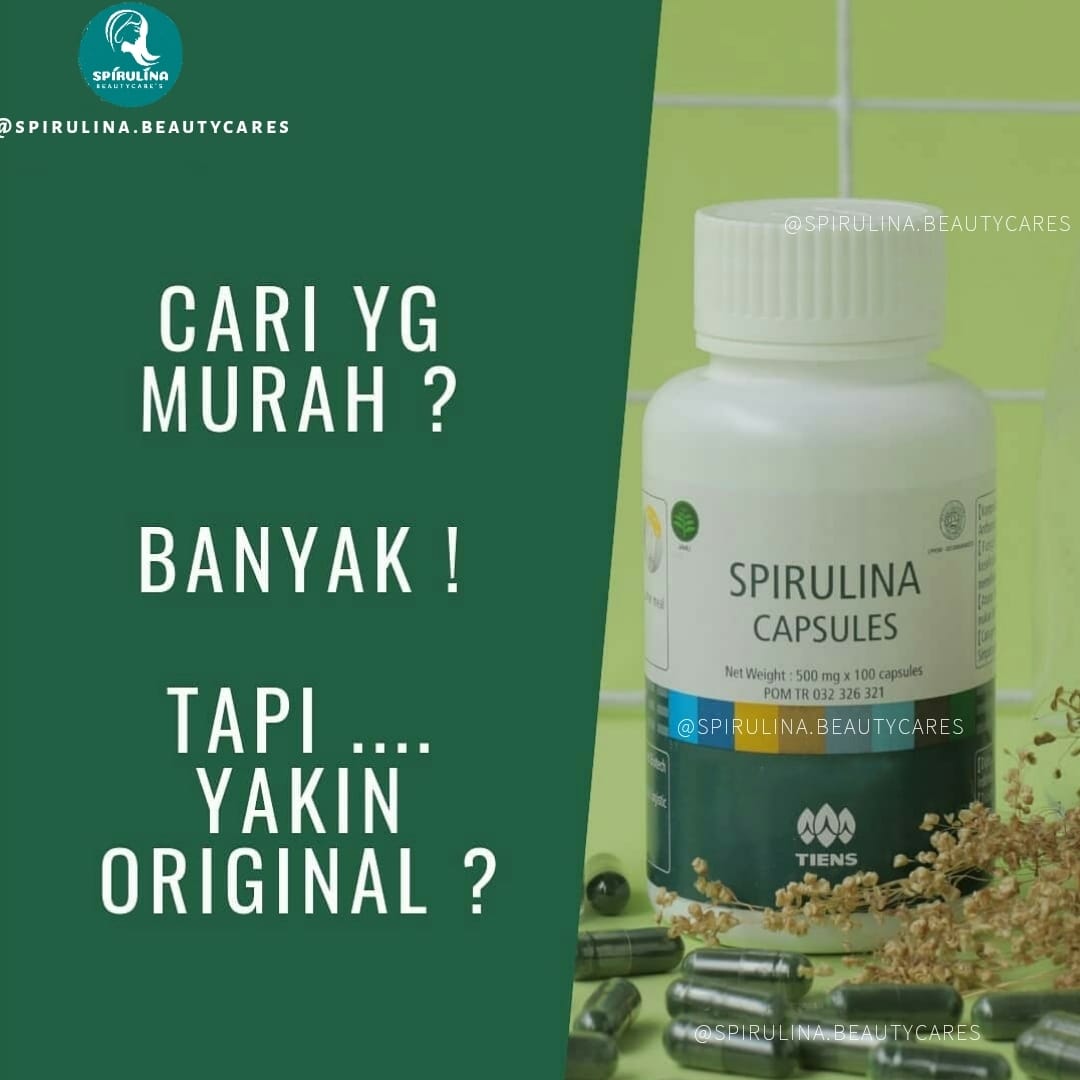 Post 10 by MASKER SPIRULINA ORIGINAL on Instagram (image)