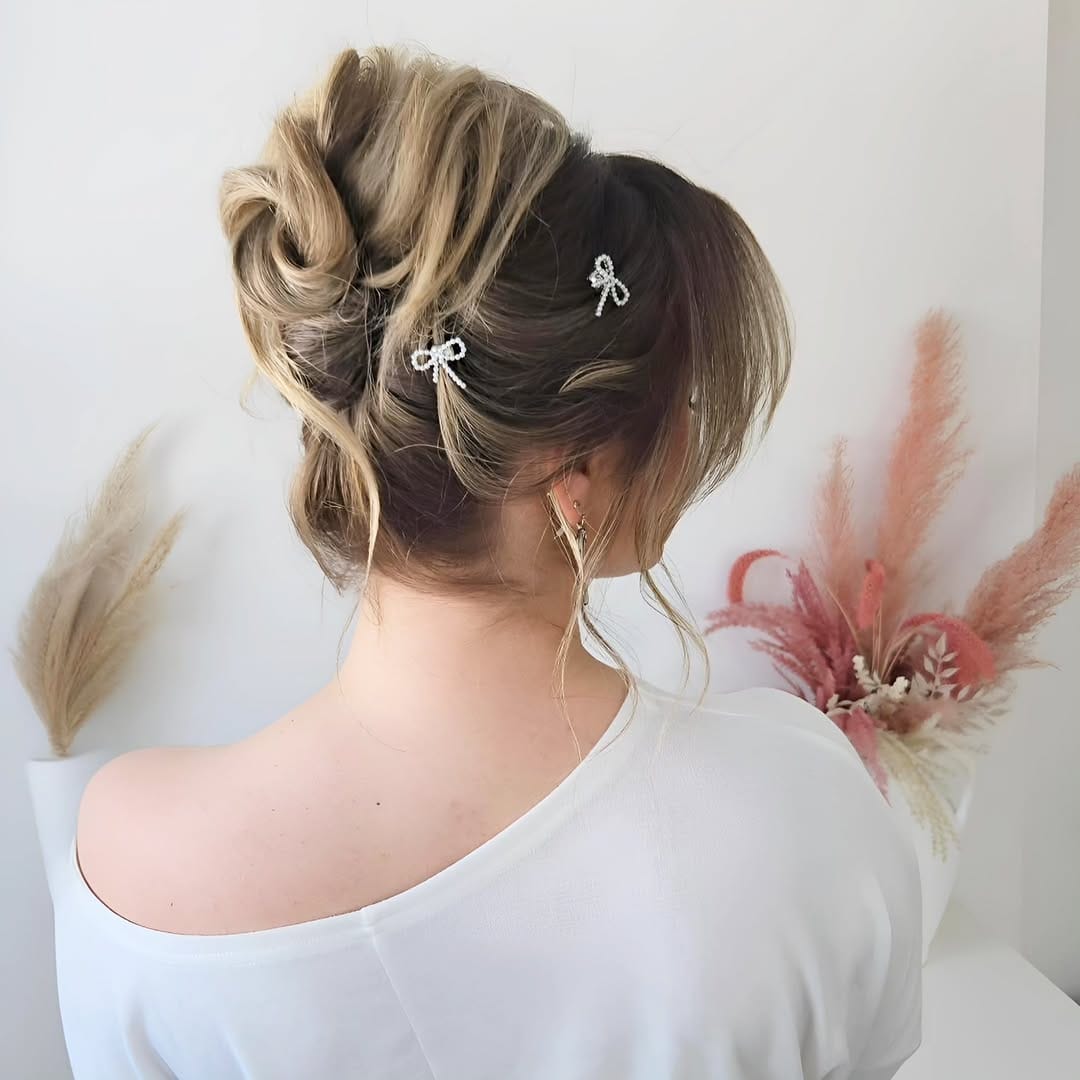 Post 6 by Chicago Bridal Hairstylist on Instagram (carousel)