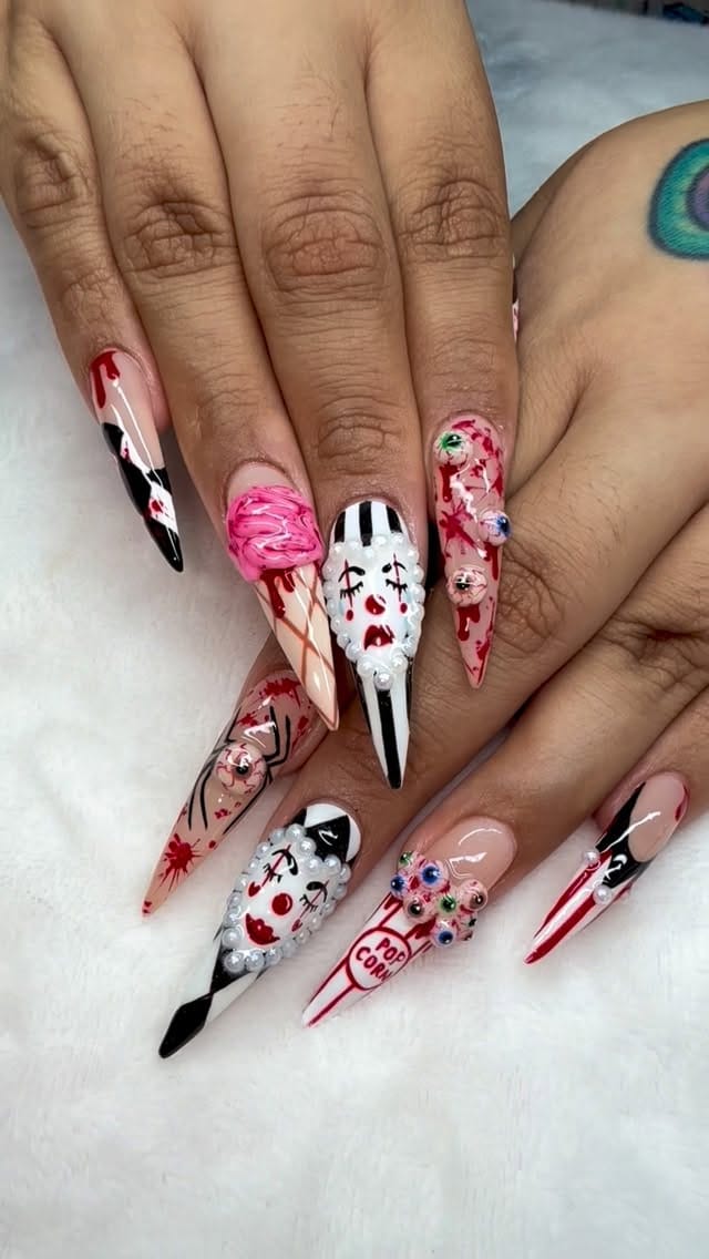 Post 7 by Houston Gel-X Nail Tech on Instagram (video)