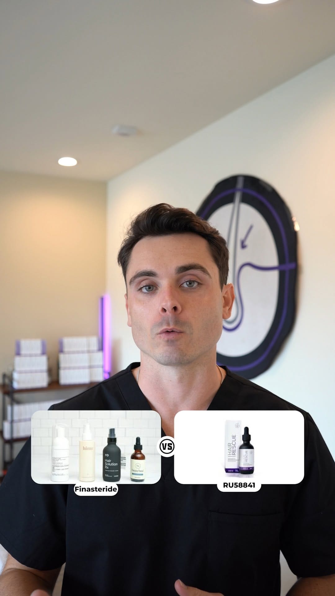 Post 4 by Hair Rescue | Solution To Hairloss on Instagram (video)