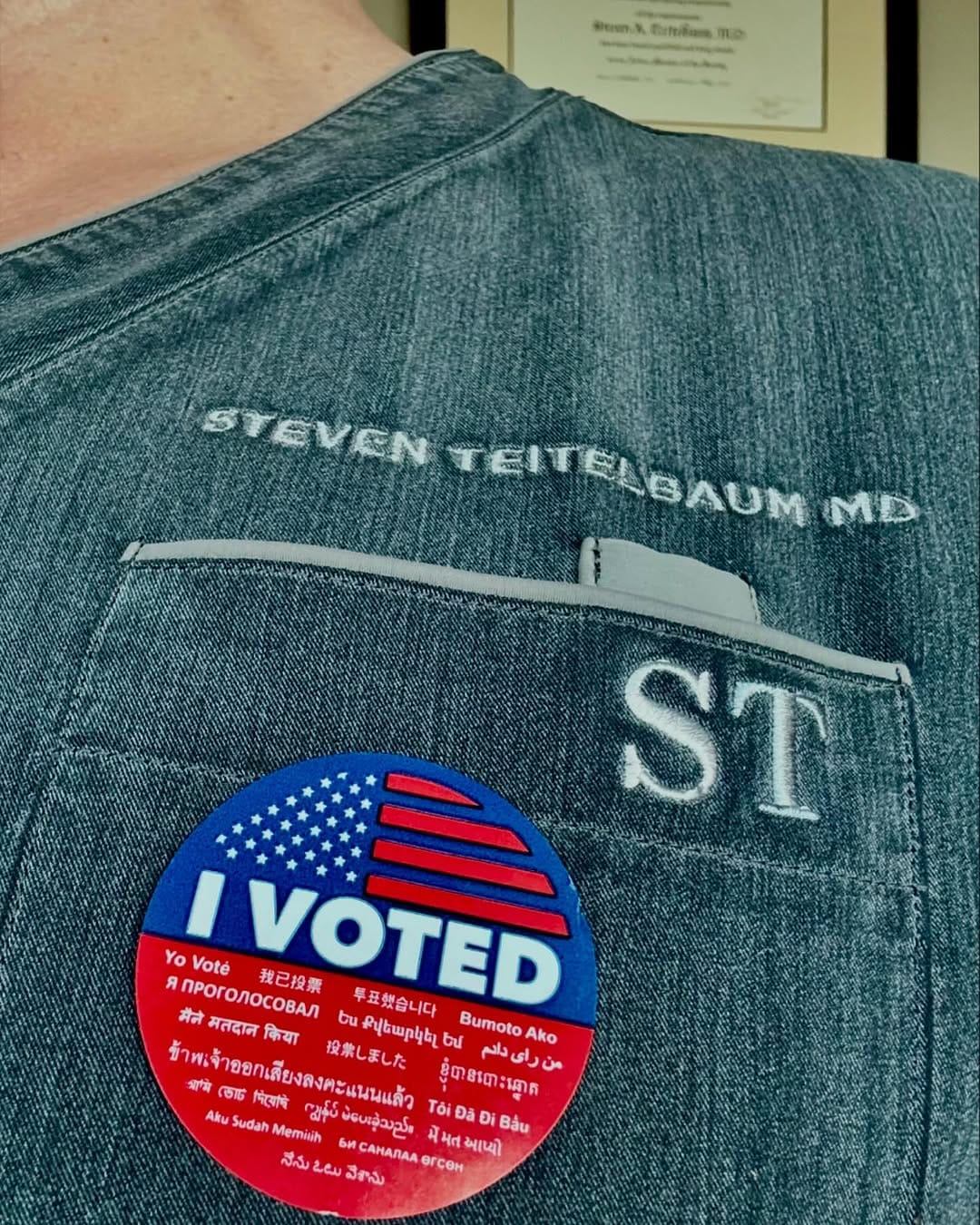 Post 5 by Steven Teitelbaum on Instagram (image)