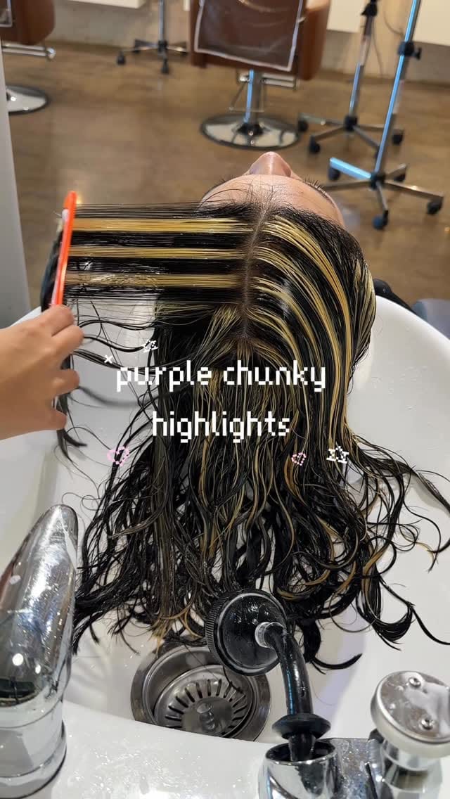 Post 7 by DFW hairstylist | emilia alba 𐬾𐮚𐬺 on Instagram (video)