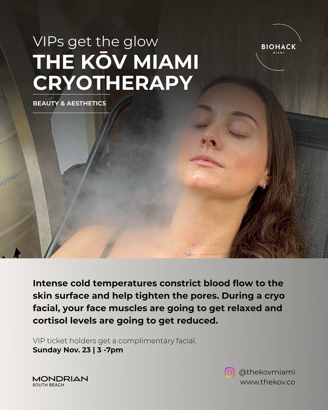 Post 6 by The KŌV Miami Cryotherapy on Instagram (image)