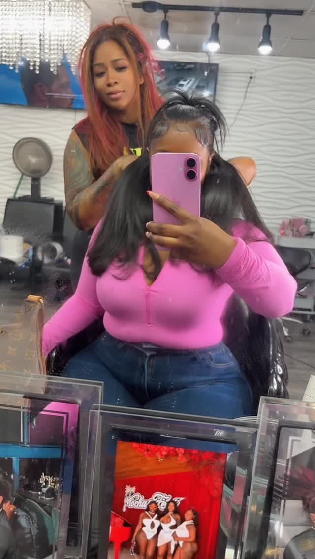 Post 2 by Dmv hairstylist on Instagram (video)