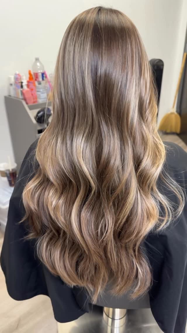 Post 7 by Blonde & Brunette Balayage & Extensions Dallas TX on Instagram (video)