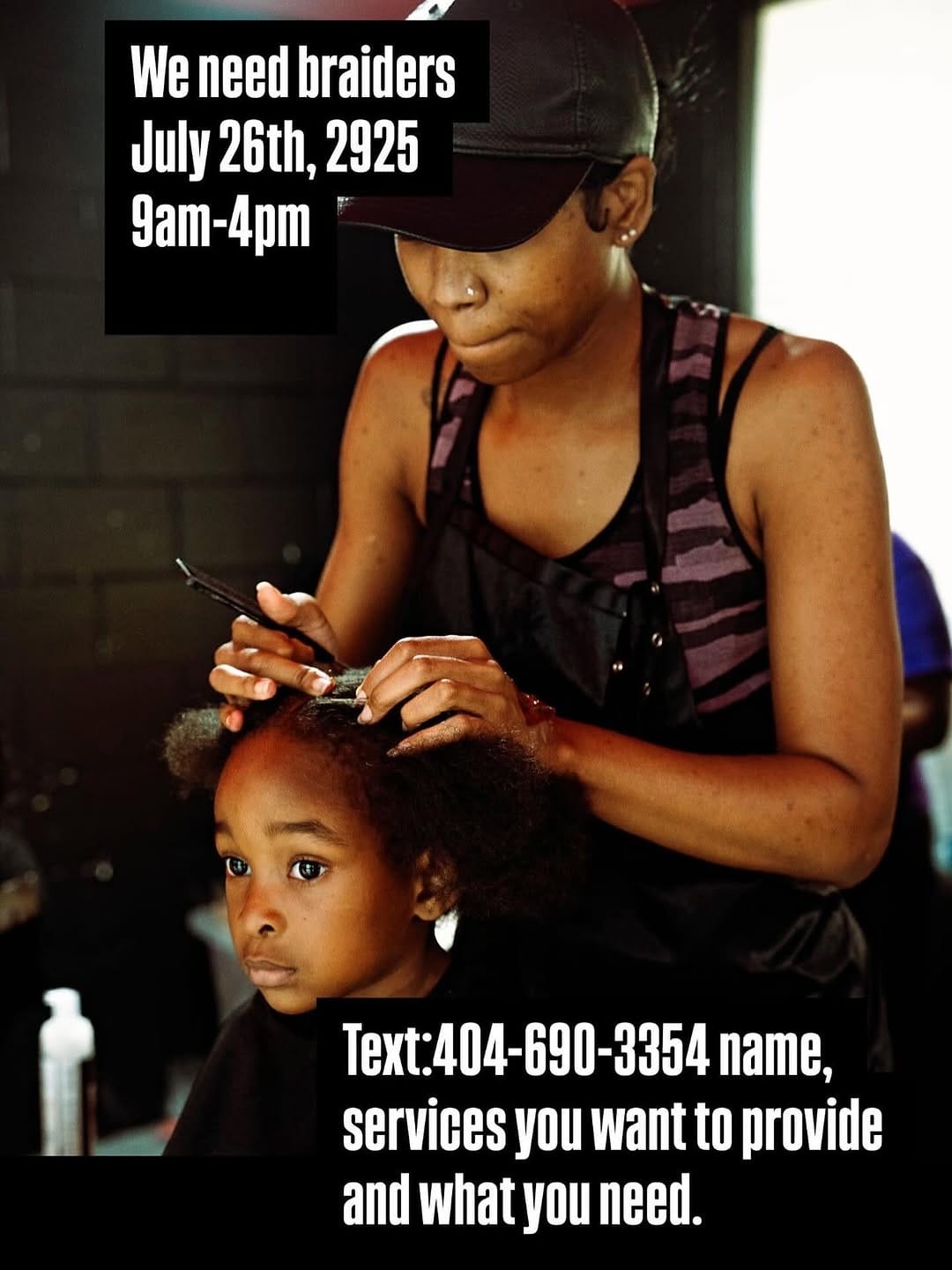 Post 3 by Braids Atlanta LLC. (Original) on Instagram (image)