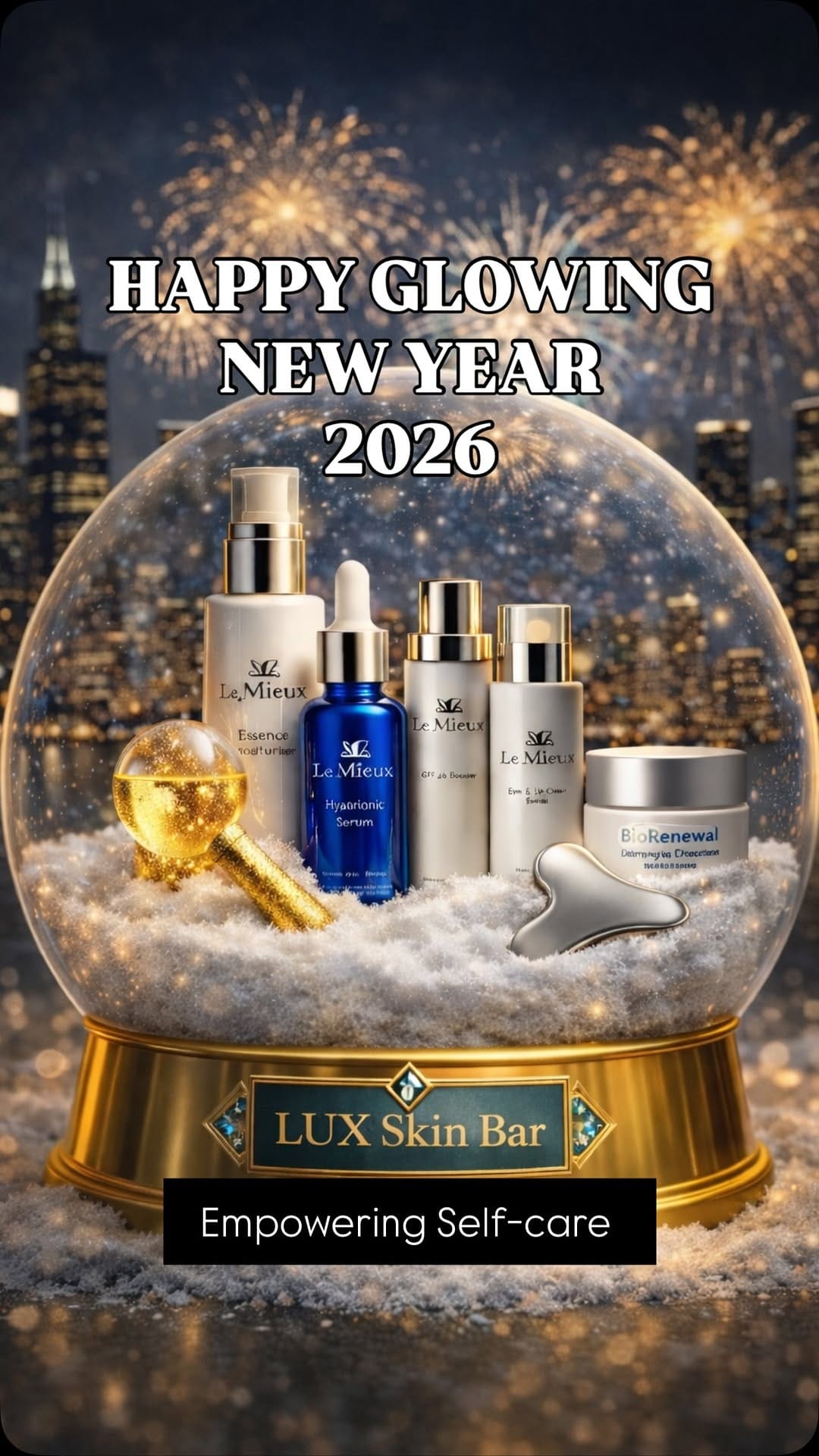 Post 7 by Lux Skin Bar Chicago spa & skincare salon on Instagram (video)