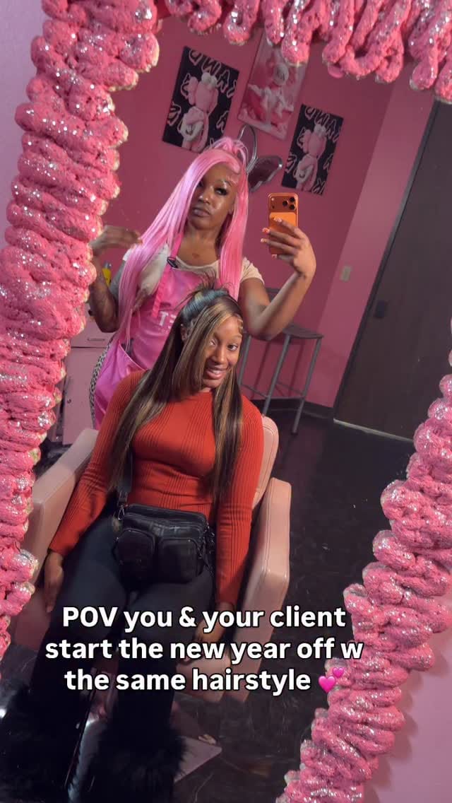 Post 5 by houston hairstylist on Instagram (video)