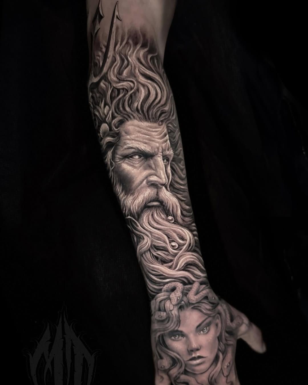 Post 9 by Maksym Yakubchyk Tattoo on Instagram (carousel)
