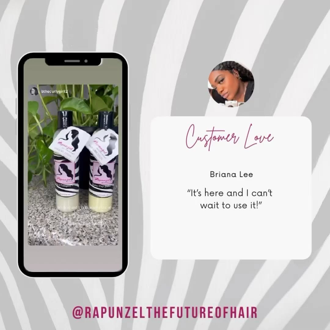 Post 7 by Rapunzel The Future of Hair® on Instagram (video)