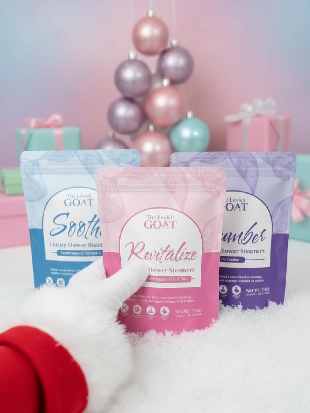 Post 6 by The Lavish Goat Bath Bombs and Shower Steamers on Instagram (image)