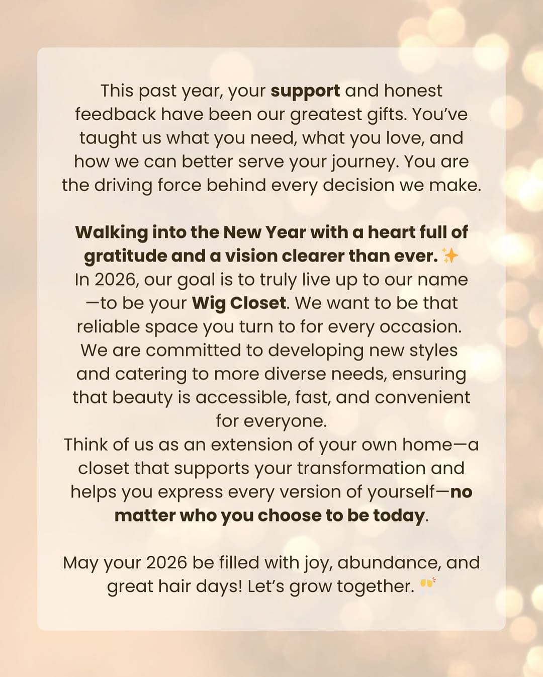 Post 4 by Her Wig Closet on Instagram (image)