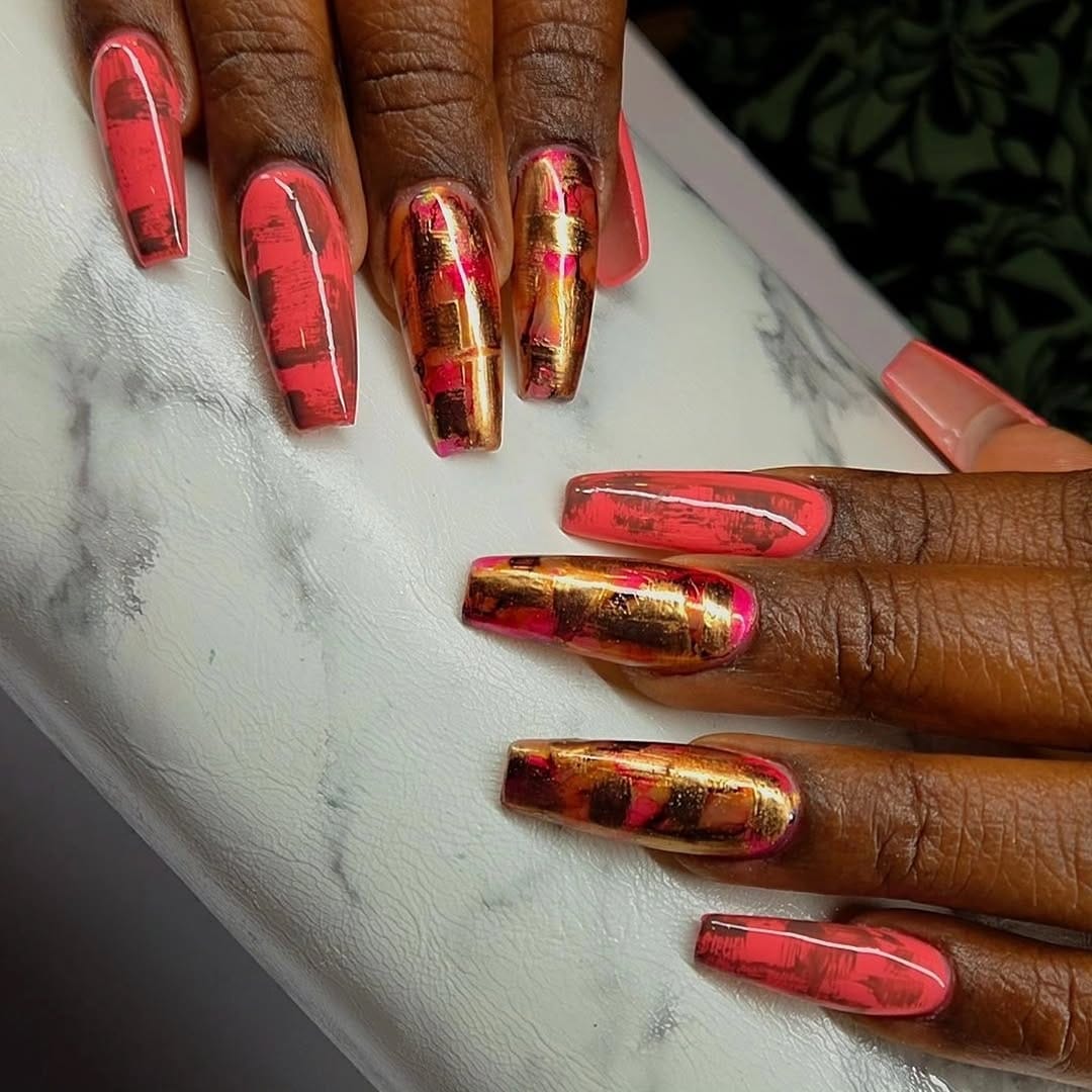 Post 7 by NailzbyTori on Instagram (carousel)