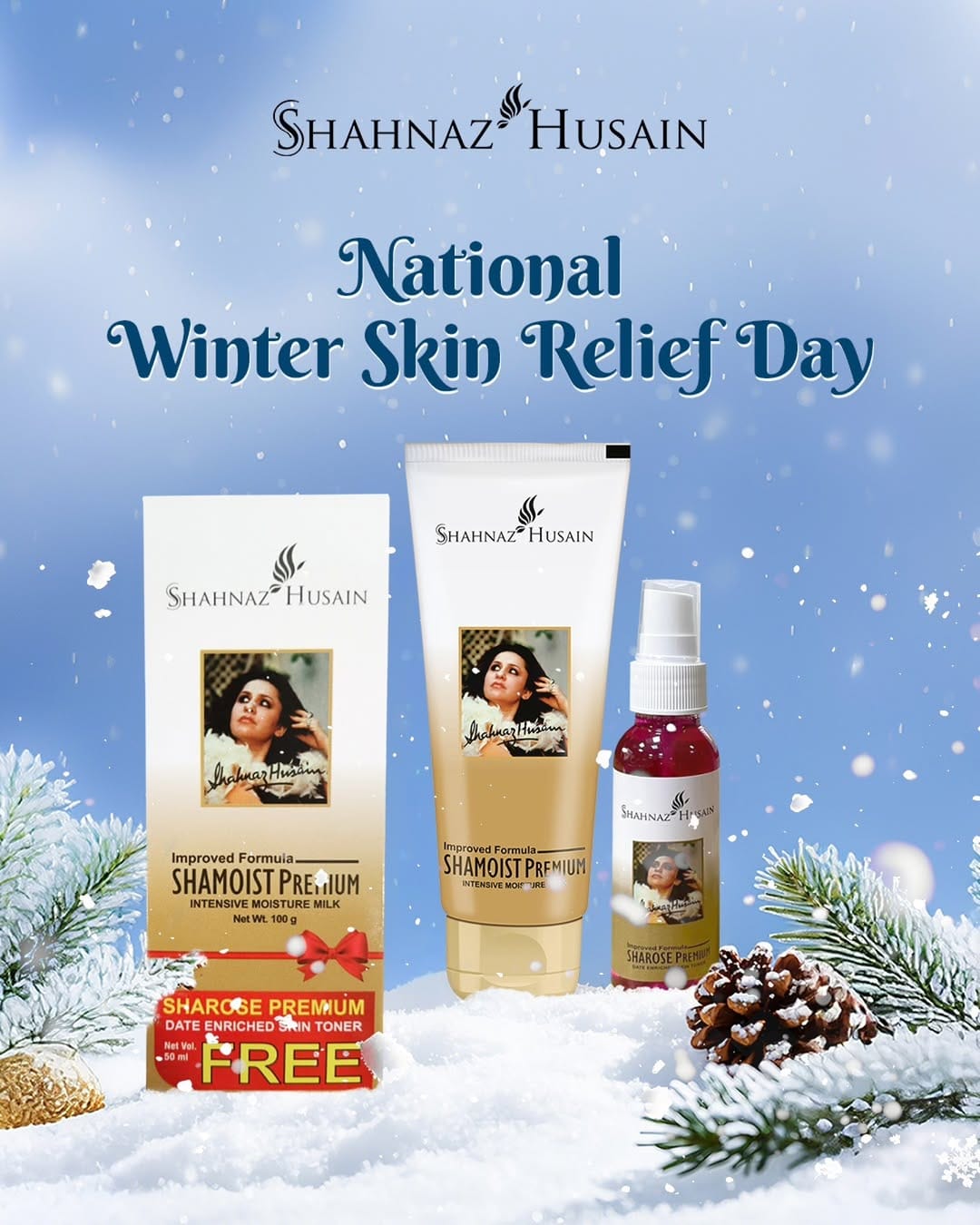 Post 3 by Shahnaz Husain on Instagram (image)