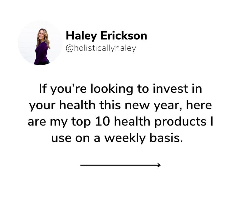 Post 3 by Haley Erickson | Christian Nutrition + Fitness Coach on Instagram (carousel)