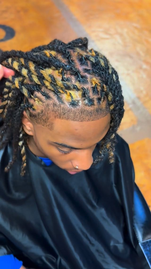 Post 1 by Cedric The Loc Therapist on Instagram (video)