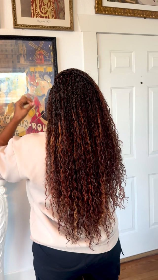 Post 7 by Serenity Hair Studio on Instagram (video)