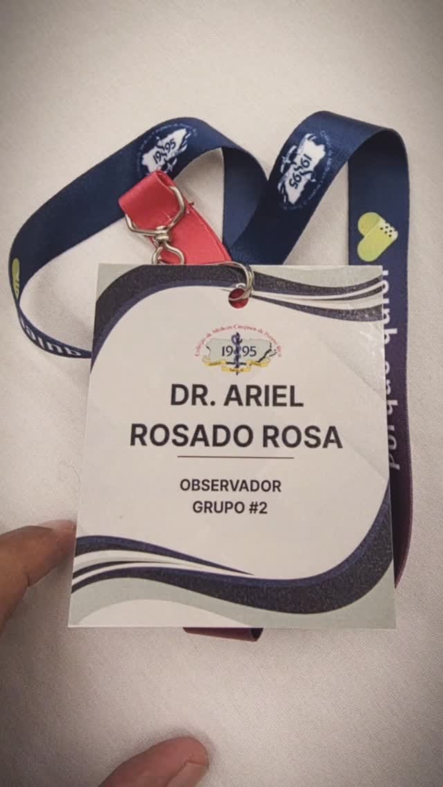 Post 6 by Dr. Ariel Rosado Rosa on Instagram (video)