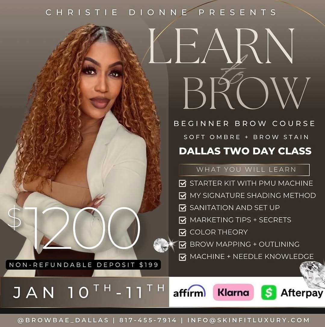 Post 6 by CHRISTIE DIONNE BROW ARTISTRY on Instagram (image)