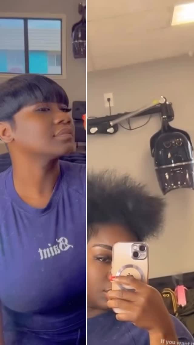 Post 6 by Short Hair Specialist on Instagram (video)