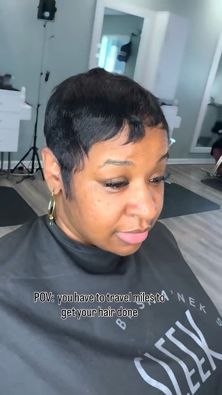 Post 7 by Short Hair Specialist on Instagram (video)
