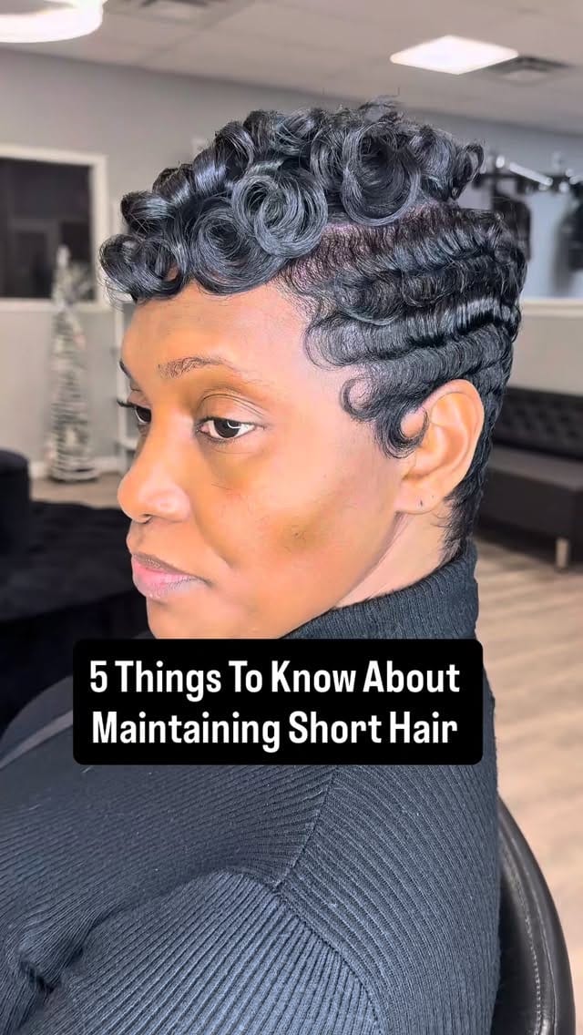 Post 1 by Short Hair Specialist on Instagram (video)