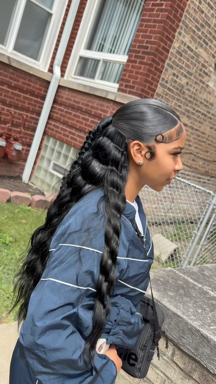Post 8 by PONYTAILSBYASIA💞 on Instagram (video)