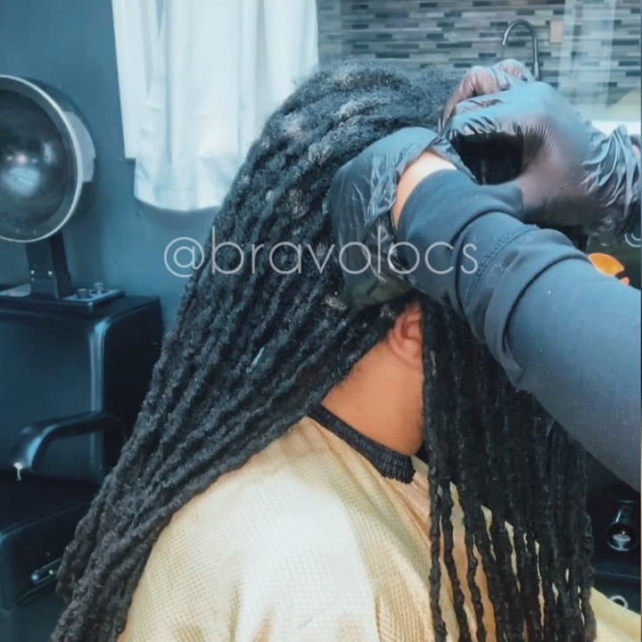 Post 10 by ATL LOCTICIAN | THE GOLDPRINT ✨ on Instagram (video)