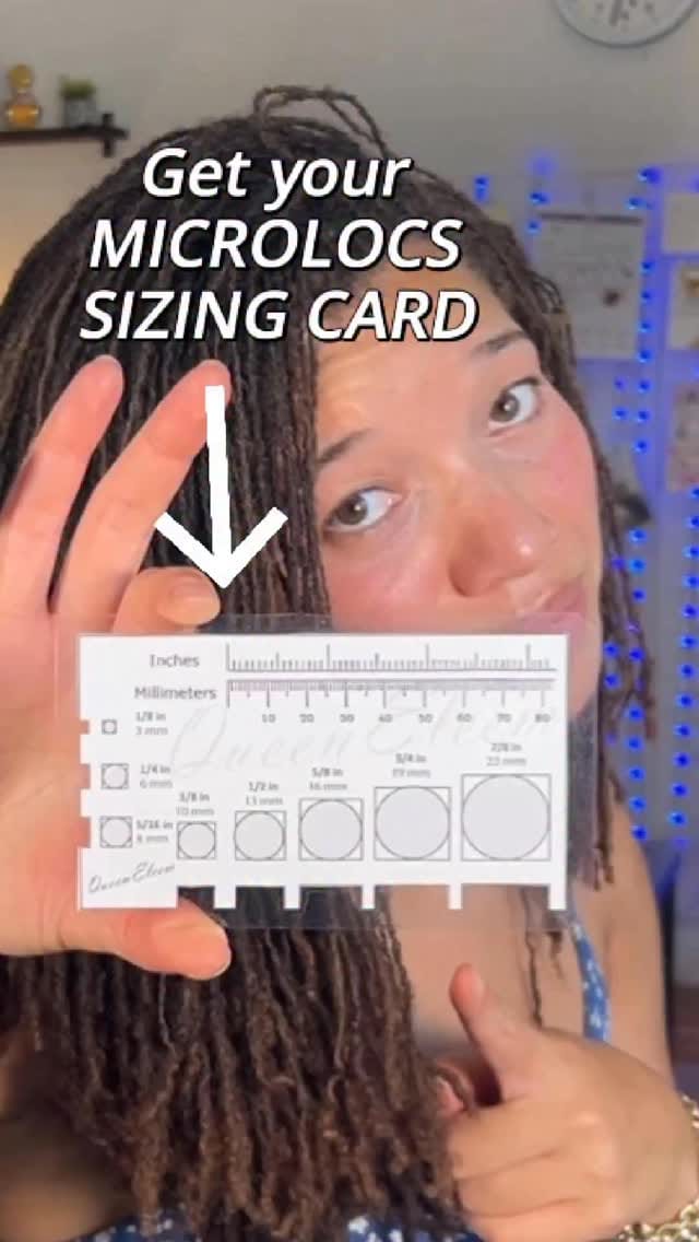 Post 1 by DIY Microlocs | Elizabeth on Instagram (video)