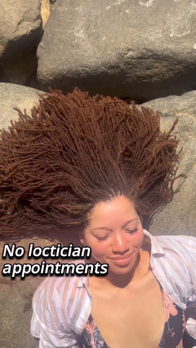 Post 8 by DIY Microlocs | Elizabeth on Instagram (video)