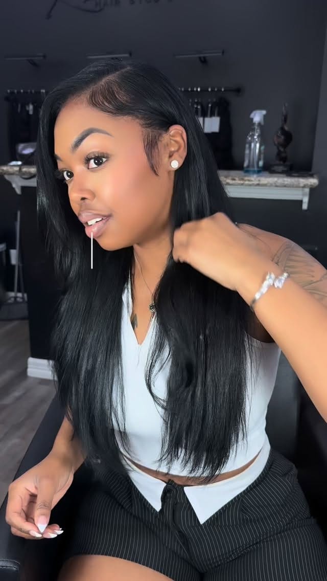 Post 2 by Houston k-tips specialist, hair extensions , invisible bonds on Instagram (video)
