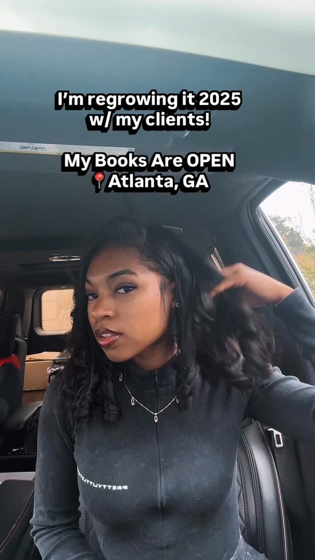 Post 2 by ATLANTA Silk Press 📍| Mompreneur & Cosmetologist on Instagram (video)