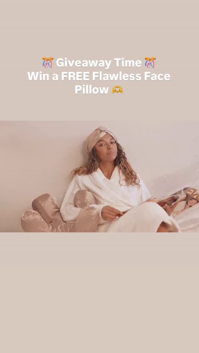 Post 5 by Flawless Face Pillow on Instagram (video)