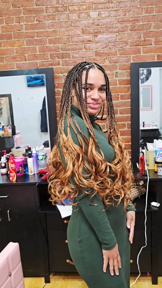 Post 6 by Bow Salon - Boston Braider on Instagram (video)