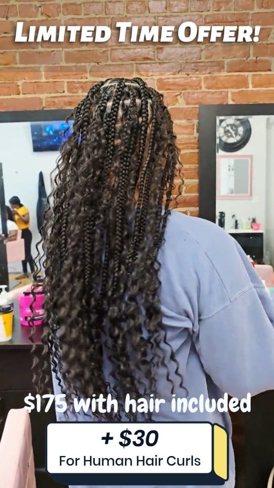 Post 1 by Bow Salon - Boston Braider on Instagram (video)