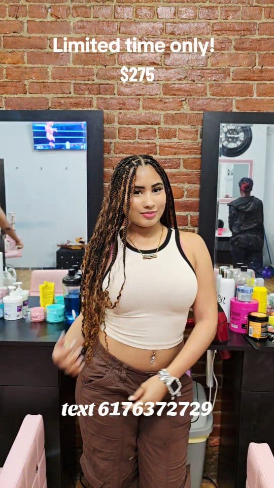 Post 7 by Bow Salon - Boston Braider on Instagram (video)