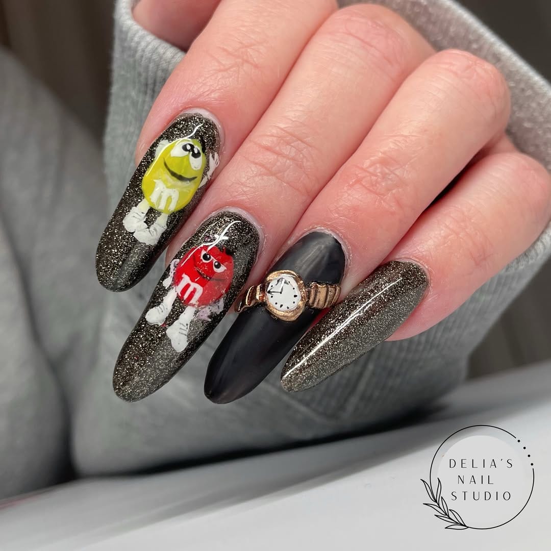 Post 1 by Hippie Vibe Nails on Instagram (image)
