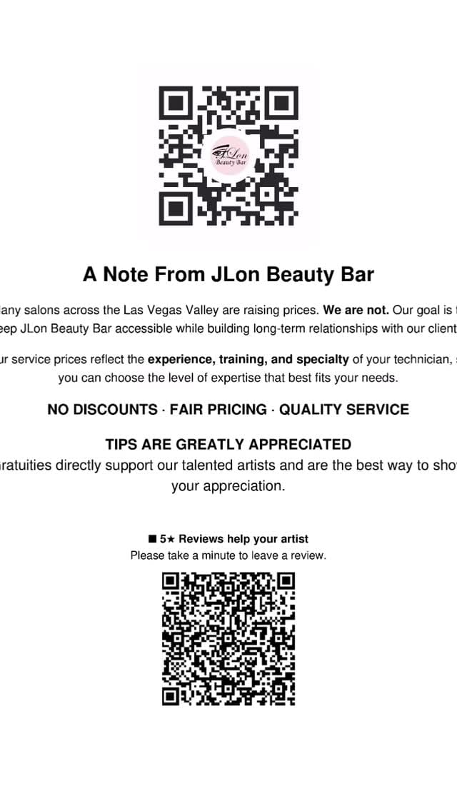 Post 1 by JLon Beauty Bar on Instagram (video)