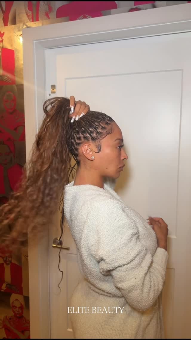 Post 10 by Premium Concierge (Travelling) Braid Service on Instagram (video)