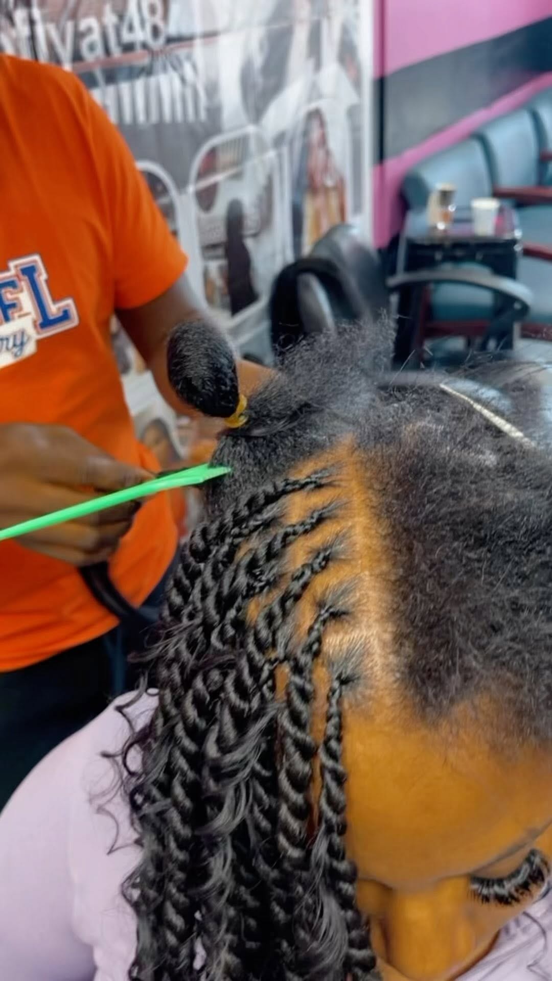 Post 9 by Magicboss Braids on Instagram (video)