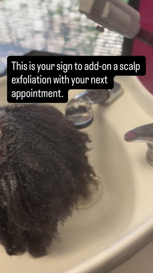 Post 7 by Yolanda Victoria - Houston Natural Hair Salon on Instagram (video)