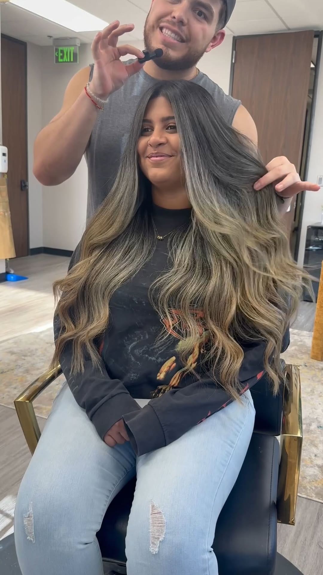 Post 6 by Eds Hairstyle on Instagram (video)