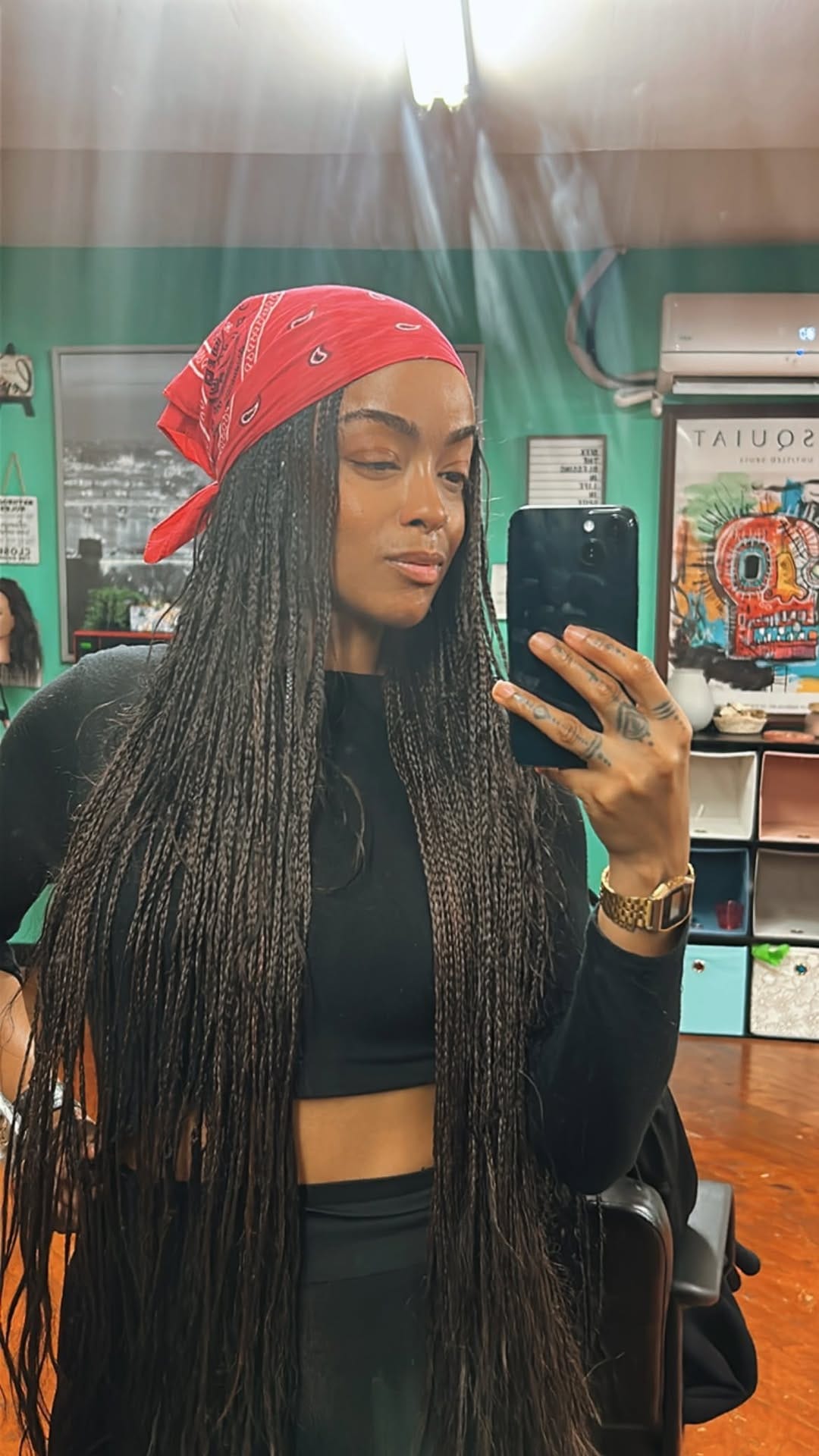 Post 10 by The Braid Basquiat on Instagram (video)