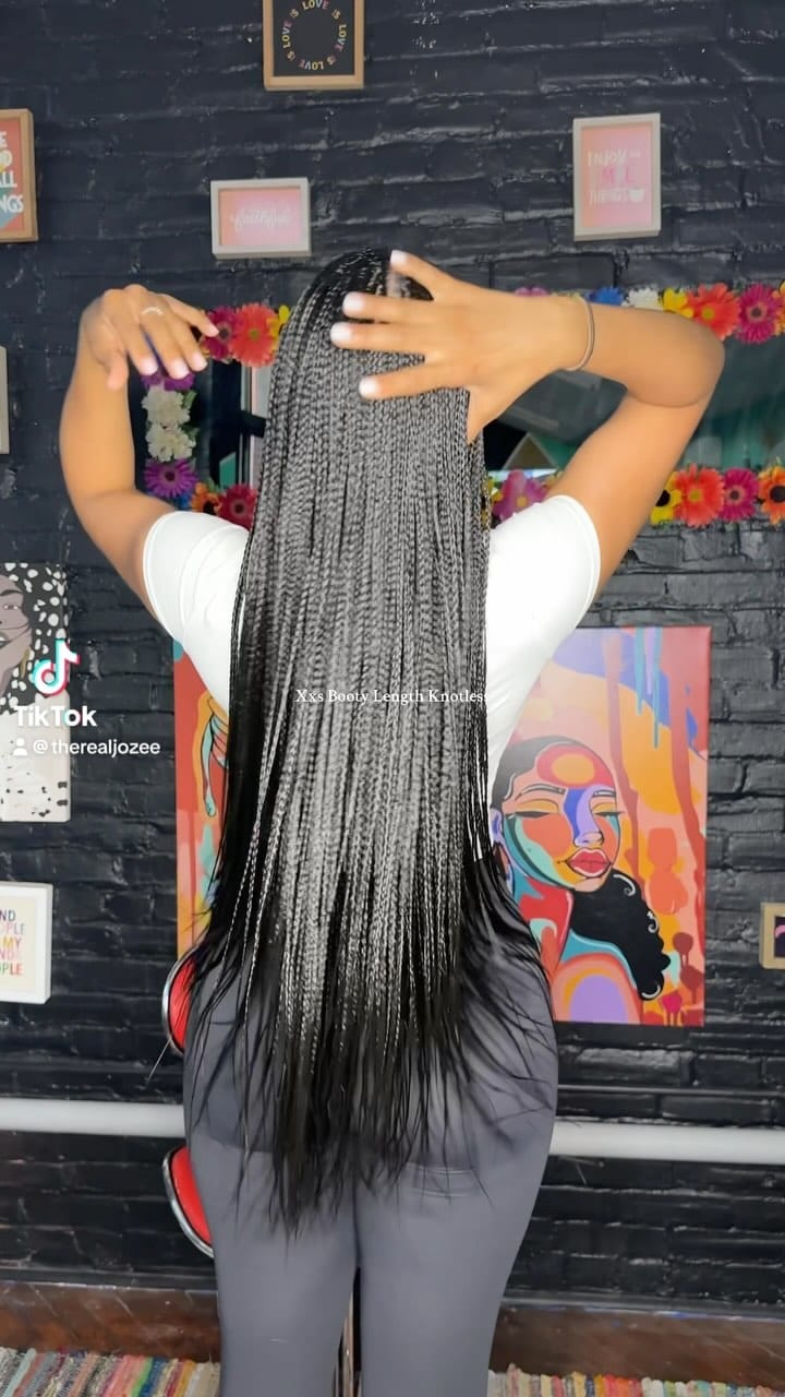 Post 9 by The Braid Basquiat on Instagram (video)