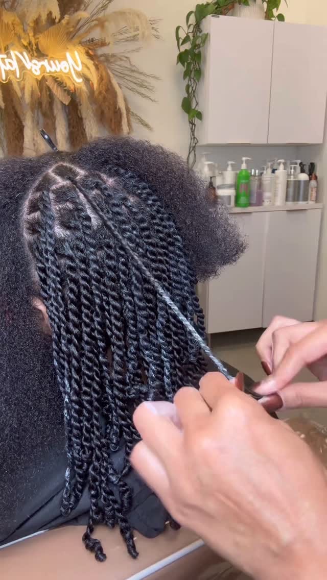 Post 3 by YoursNaturally Salon on Instagram (video)
