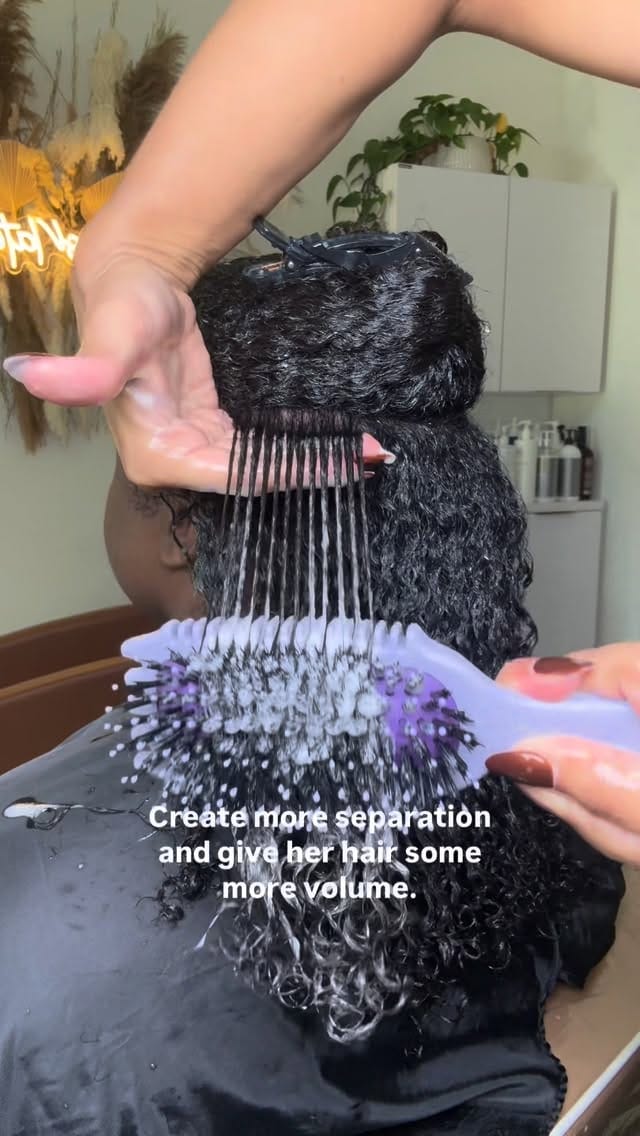 Post 4 by YoursNaturally Salon on Instagram (video)